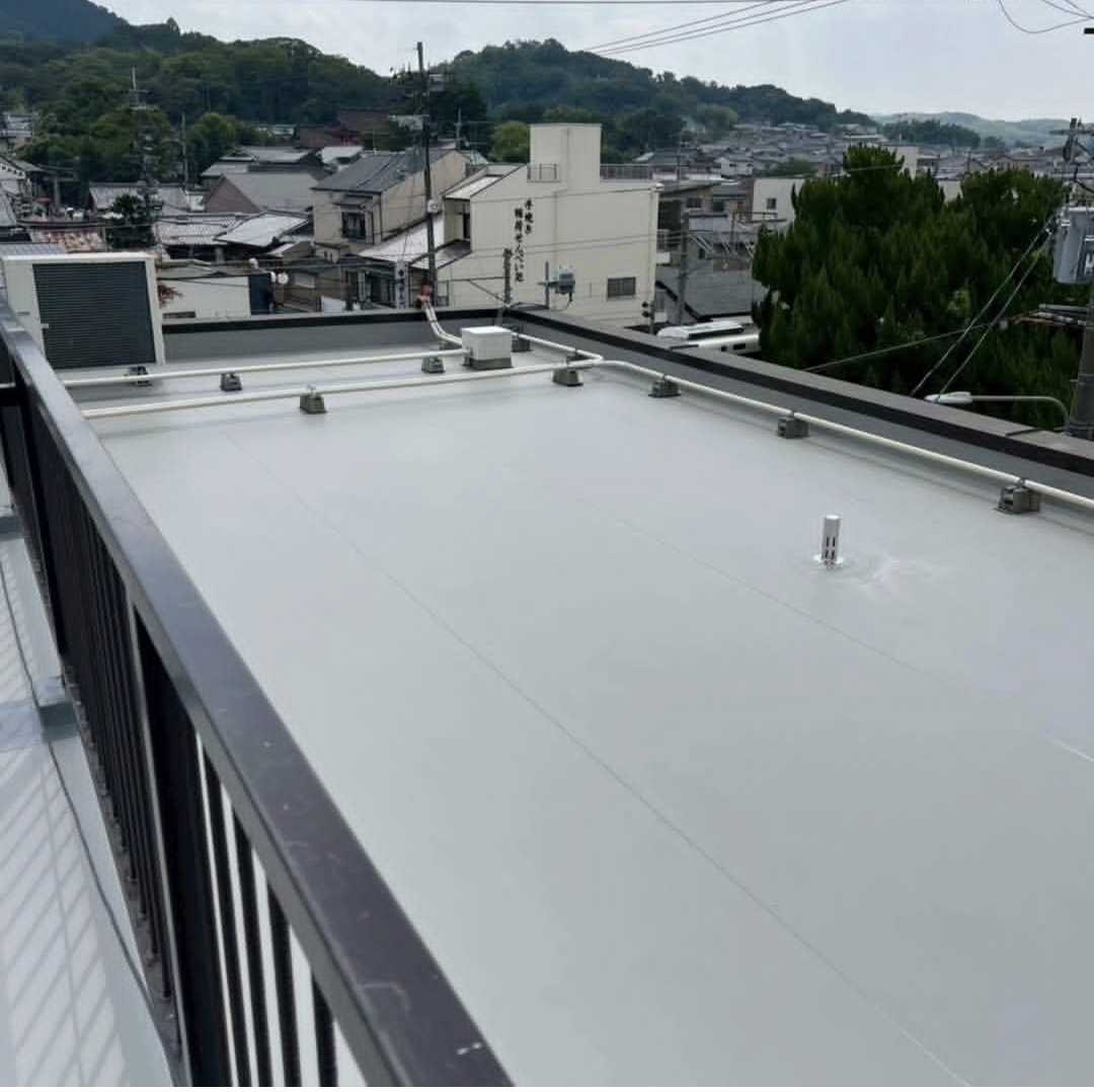 京都市伏見区ビル屋上防水改修工事